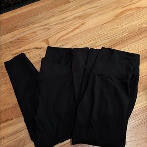 DSG Jet Black Activewear Leggings 2 PAIRS